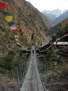 Langtang Khola Crossing