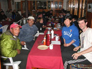Dinner at Namche