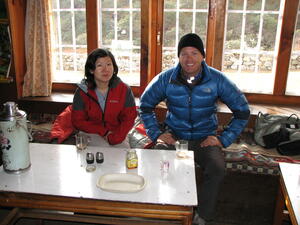 Tea with Brad and Lei