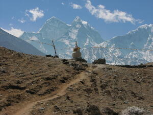 Dingboche Stupa