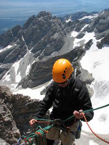 Me, Hanging Belay