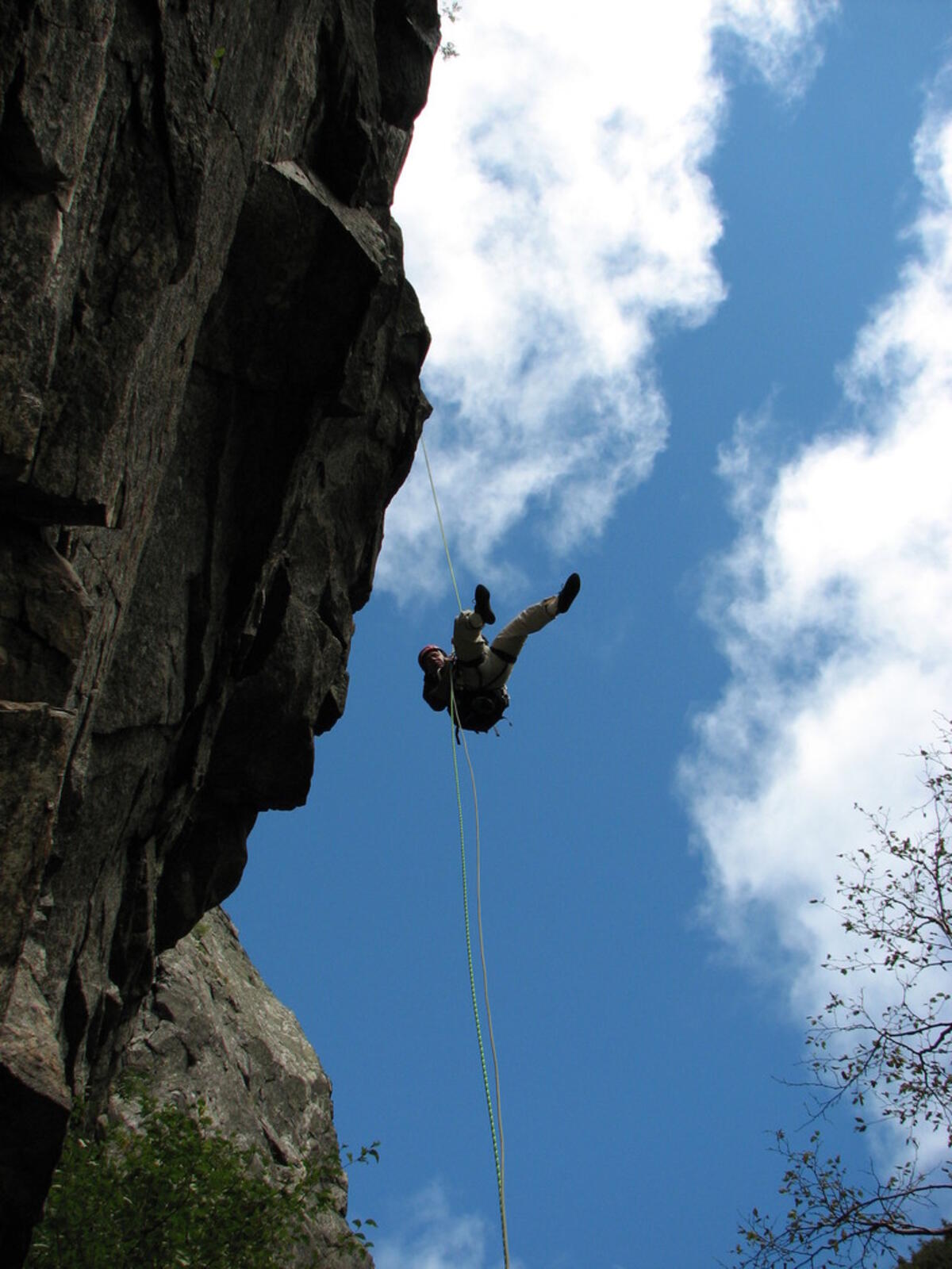 Joe on Rappel 2