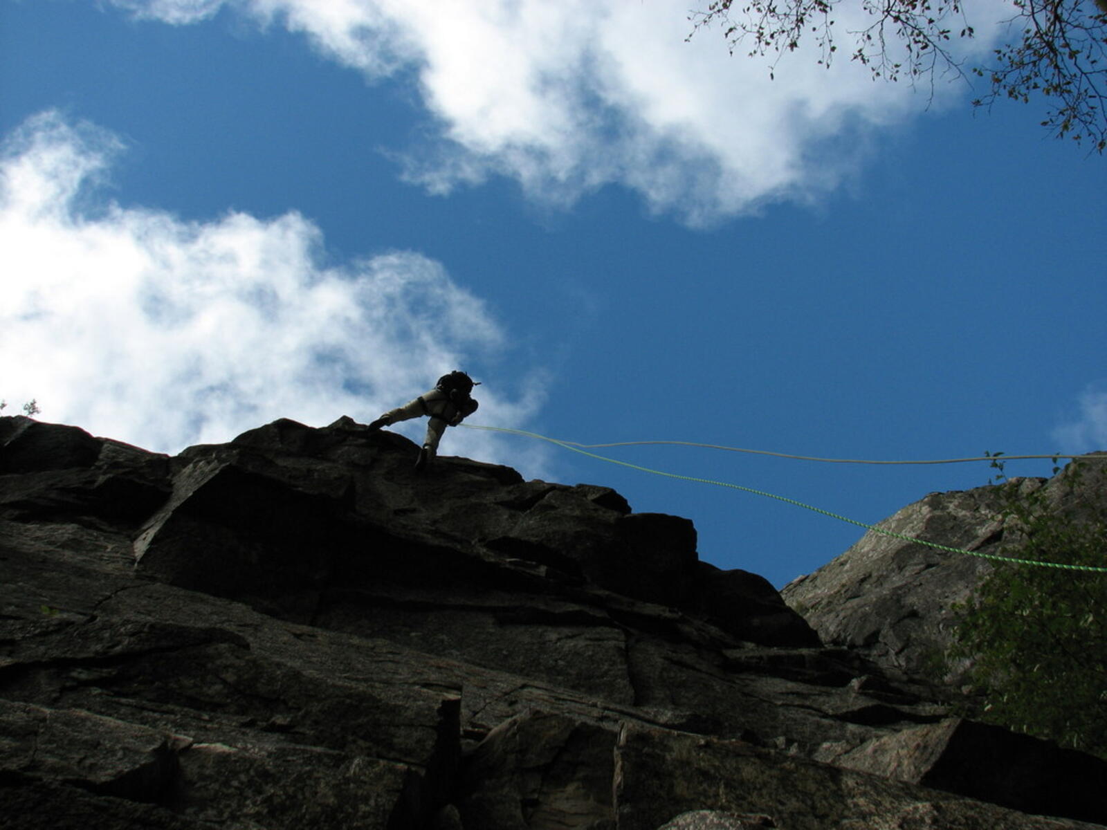 Joe on Rappel